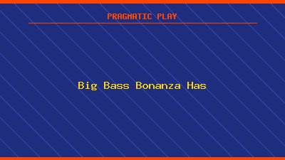 Big Bass Bonanza Has